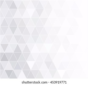 Gray White Grid Mosaic Background, Creative Design Templates