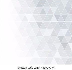 Gray White Grid Mosaic Background, Creative Design Templates