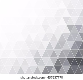 Gray White Grid Mosaic Background, Creative Design Templates