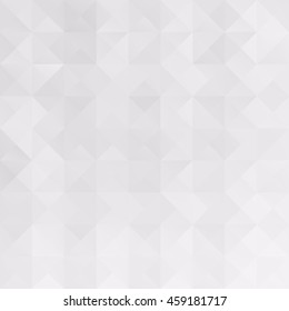 Gray White Grid Mosaic Background, Creative Design Templates