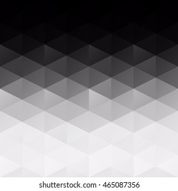 Gray White Grid Mosaic Background, Creative Design Templates
