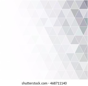 Gray White Grid Mosaic Background, Creative Design Templates