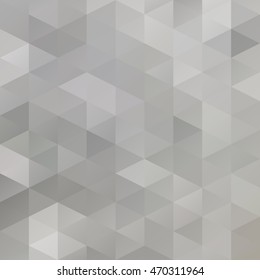 Gray White Grid Mosaic Background, Creative Design Templates