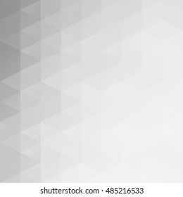 Gray White Grid Mosaic Background, Creative Design Templates