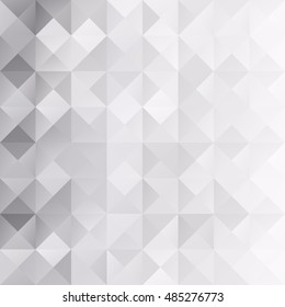 Gray White Grid Mosaic Background, Creative Design Templates