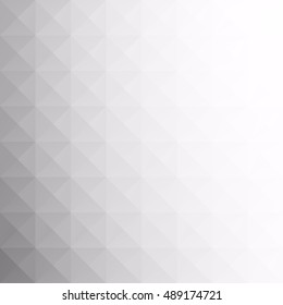 Gray White Grid Mosaic Background, Creative Design Templates
