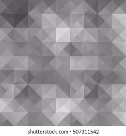 Gray White Grid Mosaic Background, Creative Design Templates