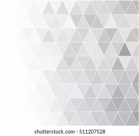 Gray White Grid Mosaic Background, Creative Design Templates