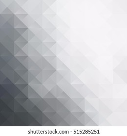 Gray White Grid Mosaic Background, Creative Design Templates
