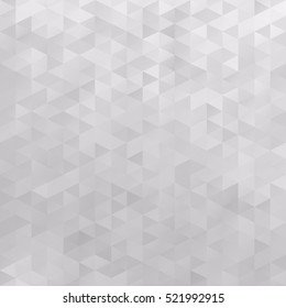 Gray White Grid Mosaic Background, Creative Design Templates