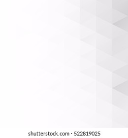 Gray White Grid Mosaic Background, Creative Design Templates