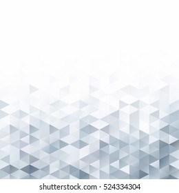 Gray White Grid Mosaic Background, Creative Design Templates