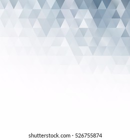 Gray White Grid Mosaic Background, Creative Design Templates
