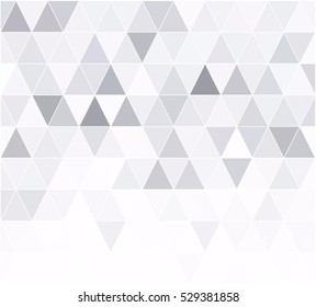 Gray White Grid Mosaic Background, Creative Design Templates