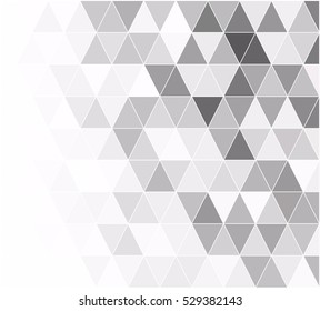 Gray White Grid Mosaic Background, Creative Design Templates