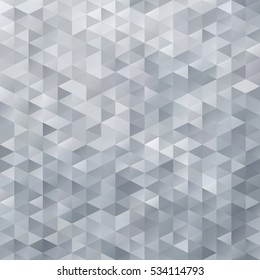 Gray White Grid Mosaic Background, Creative Design Templates