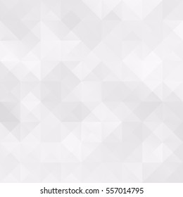 Gray White Grid Mosaic Background, Creative Design Templates