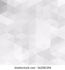 Gray White Grid Mosaic Background, Creative Design Templates