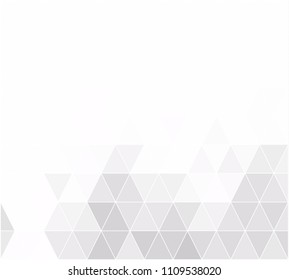 Gray White Mosaic Background, Creative Design Templates