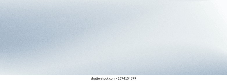 Gray white noise texture gradient background for landing page backdrop website header banner poster design.vector