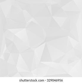 Gray White Polygonal Background, Creative Design Templates