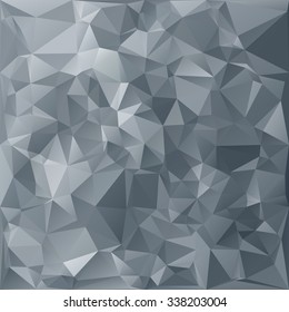Gray White Polygonal Background, Creative Design Templates