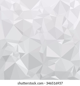 Gray White Polygonal Background, Creative Design Templates