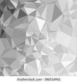 Gray White Polygonal Background, Creative Design Templates