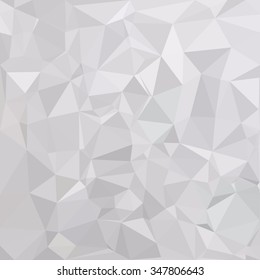 Gray White Polygonal Background, Creative Design Templates