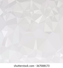 Gray White Polygonal Background, Creative Design Templates