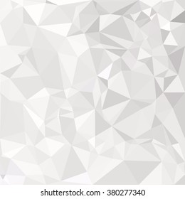 Gray White Polygonal Background, Creative Design Templates