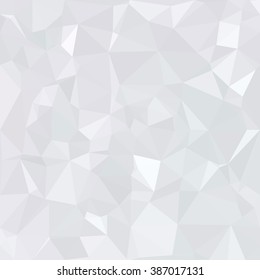 Gray White Polygonal Background, Creative Design Templates