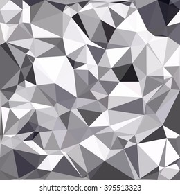 Gray White Polygonal Background, Creative Design Templates