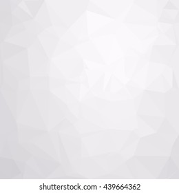 Gray White Polygonal Background, Creative Design Templates