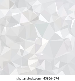 Gray White Polygonal Background, Creative Design Templates