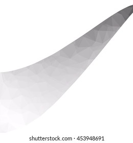 Gray White Polygonal Background, Creative Design Templates