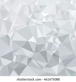 Gray White Polygonal Background, Creative Design Templates