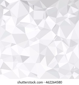 Gray White Polygonal Background, Creative Design Templates