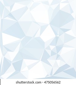 Gray White Polygonal Background, Creative Design Templates