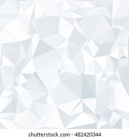 Gray White Polygonal Background, Creative Design Templates