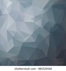 Gray White Polygonal Background, Creative Design Templates