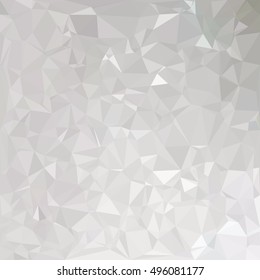 Gray White Polygonal Background, Creative Design Templates