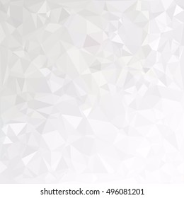 Gray White Polygonal Background, Creative Design Templates