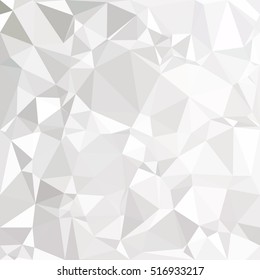 Gray White Polygonal Background, Creative Design Templates