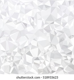Gray White Polygonal Background, Creative Design Templates