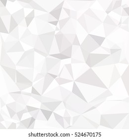 Gray White Polygonal Background, Creative Design Templates