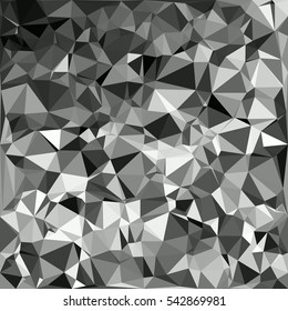 Gray White Polygonal Background, Creative Design Templates