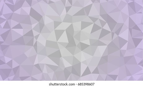 Gray White Polygonal Background, Creative Design Templates. Low Poly Pattern.