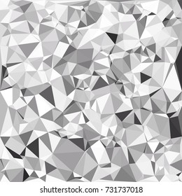 Gray White Polygonal Background, Creative Design Templates