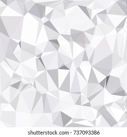 Gray White Polygonal Background, Creative Design Templates